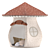 Magical Mushroom Play Tent 3D model small image 2