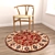 Variety Rug Collection Set 3D model small image 2