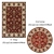 Variety Rug Collection Set 3D model small image 3