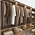 Modern Style Modular Wardrobe 3D model small image 5