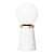 Otto Marble Table Lamp 26cm 3D model small image 1