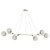 Elegant Bunch 6-Light Chandelier 3D model small image 1