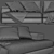 Modern Cassina Chaise Longue Sofa 3D model small image 5