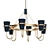 Modern Dual-Light Chandelier REINAR B 3D model small image 1