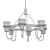 Modern Dual-Light Chandelier REINAR B 3D model small image 2