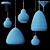 Sleek Selenite & Jocelin Lamps 3D model small image 4