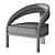 Archive AMER Armchair 3D Model 3D model small image 2