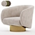  Modern Swivel Armchair Collection 3D model small image 4