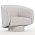  Modern Swivel Armchair Collection 3D model small image 6