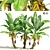 Banana Tree Cluster 3D Model 3D model small image 1