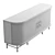 Luxury Marble-Top Tamboured Buffet 3D model small image 6