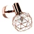 Geometric Copper Wall Sconces 3D model small image 3