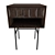 Mid-Century Chic Oak Desk 3D model small image 4