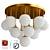 Modern Sphere Pendant Light Fixture 3D model small image 3