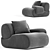  Sleek Lemmy Chair LM101L 

(Note: The existing title seems to be descriptive enough for this product, so I provided a simple and 3D model small image 4
