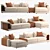 Modern Comfort Bentley Stowe Sofa 3D model small image 3