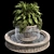 Dazzling Waterfall Garden Fountain 3D model small image 5