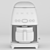 Sleek SMEG Coffee Maker, 3D-ready 3D model small image 3