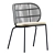 Stylish Kodo Dining Chair 3D model small image 2