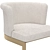 Luxury Bofinger Dining Chair 3D model small image 4