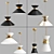 Elegant ALBORG Pendant Lamp Collection 3D model small image 1