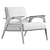 Architectural Elegance Armchair 3D model small image 3