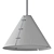 Elegant Penny Pendant Light 3D model small image 1