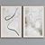 Modern Abstract Picture Frame Set 3D model small image 4