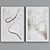 Modern Abstract Picture Frame Set 3D model small image 5