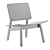 Modern Hiroi Armchair by Cappellini 3D model small image 4