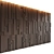 Modular Decorative Wall Panel by Emmemobili 3D model small image 4