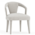 Elegant Mary Q Chair 3D model small image 1