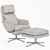 Ergonomic Vitra Grand Relax Chair 3D model small image 5