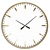 Elegant Gilded Wall Clock 3D model small image 1