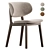 Modern Claire Chair 3D Model 3D model small image 2
