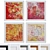 Modern Abstract Picture Frame Set 3D model small image 1