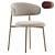 Elegant Oleandro Chair by Calligaris 3D model small image 1