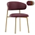 Elegant Oleandro Chair by Calligaris 3D model small image 3