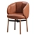 Modern Upholstered Chair Vuelta FD 3D model small image 5