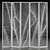 Decorative Tri-Texture Room Divider 3D model small image 3