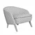 Modern Elegance: Molteni Sutton Armchair 3D model small image 5