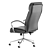 Luxury Black Leather Office Chair 3D model small image 7