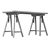 IKEA Lagkapten Writing Desk-Grey Oak 3D model small image 4