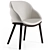 Sleek Camilla Chair Cattelan Style 3D model small image 3