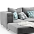 BoConcept 2015 Sofa Render Corona 3D model small image 5