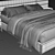 Modena Fabric Bed Frame 3D model small image 4