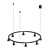 Farland Ring LED Chandelier Fixture 3D model small image 2