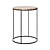 Nkuku Mango Round Side Table 3D model small image 1