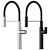 Rotating Kitchen Mixer with Hand Shower 3D model small image 3