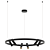 Modern Pendant Lamp Satellite Design 3D model small image 1